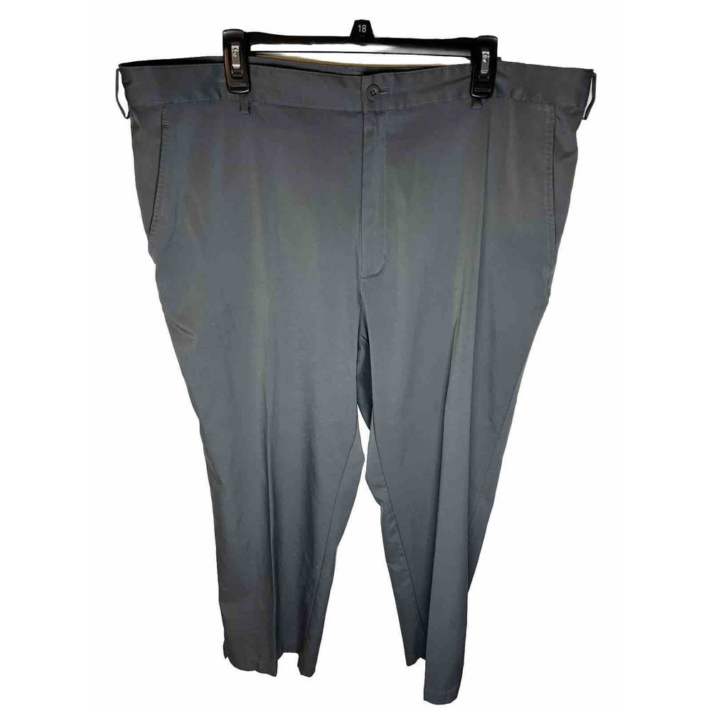 Nike Golf Pants Men 40 x‎ 32 Gray DRI-FIT Stretch 319685-023 Straight Leg